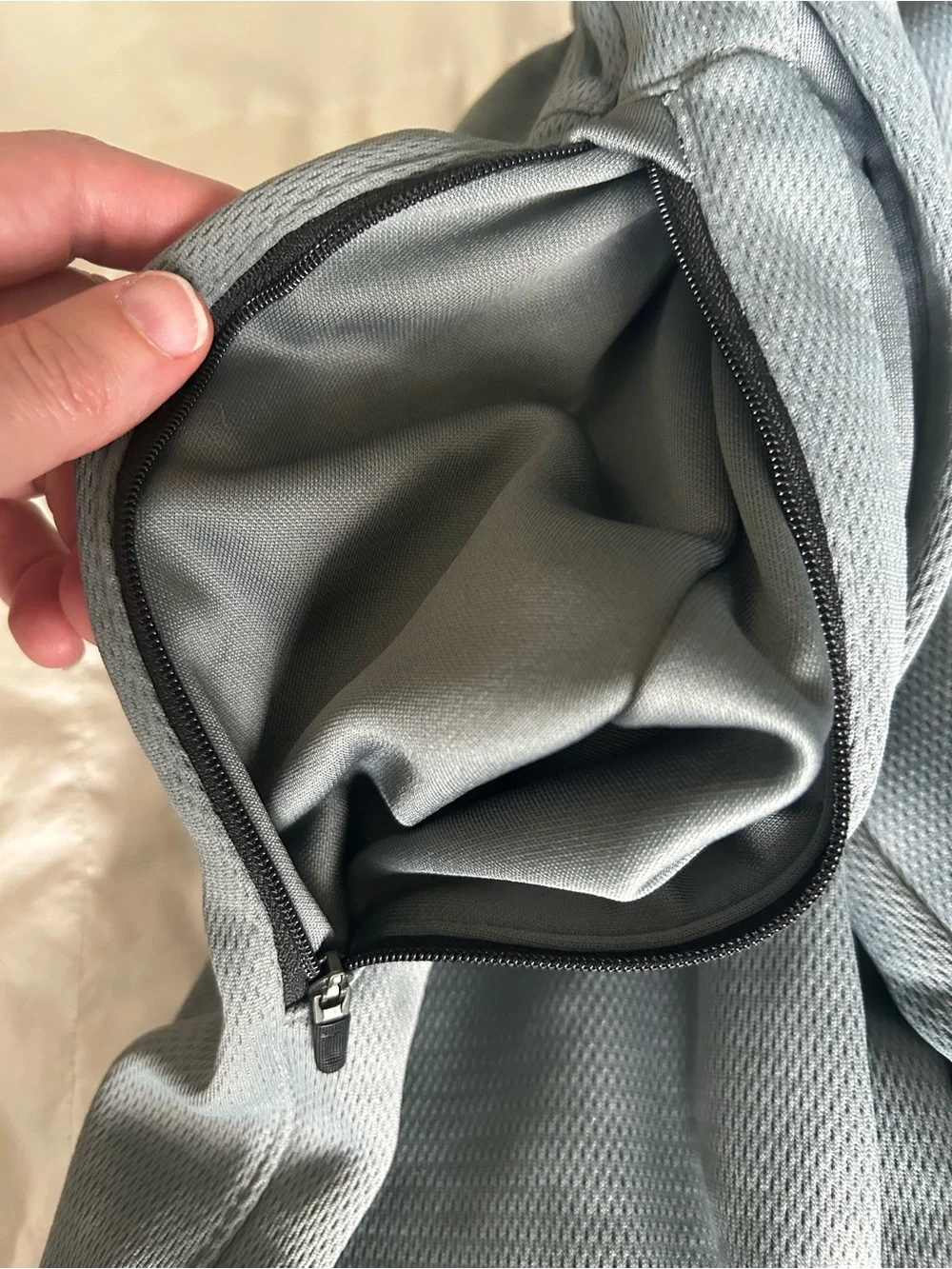 Nike Dri fit Grey and Black Joggers with Red Accent. New w/o tags. Youth XL.